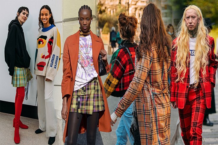 fashion of plaids