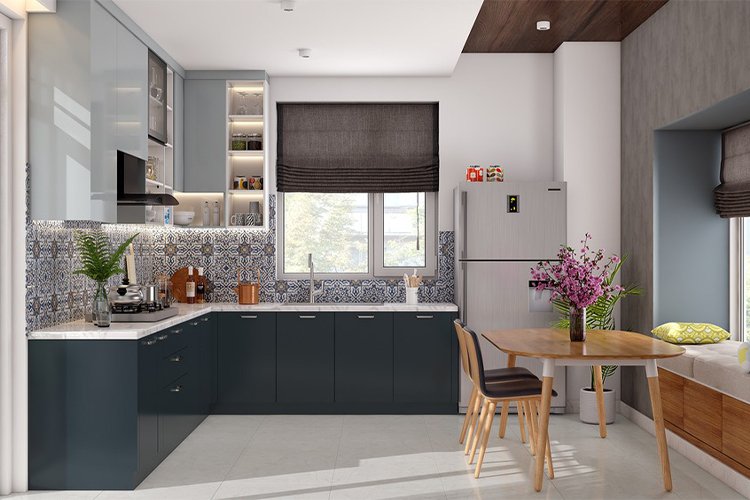 7 Small L-Shaped Modular Kitchen Designs for Compact Apartments