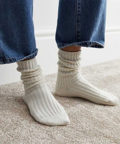 Ribbed socks